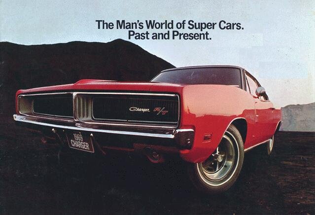 1969 Dodge Charger RT broşürleri