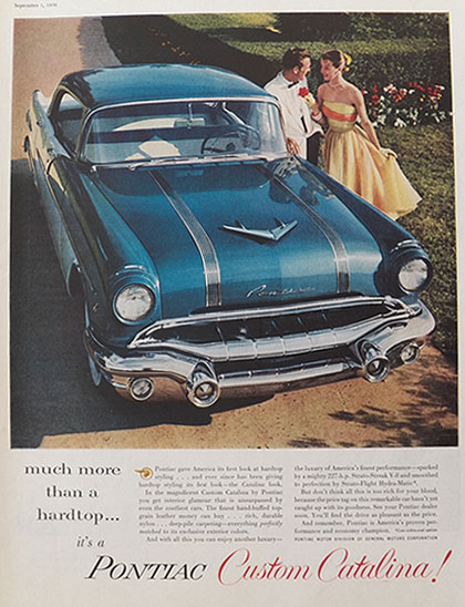 1956 Pontiac Cataline broşür