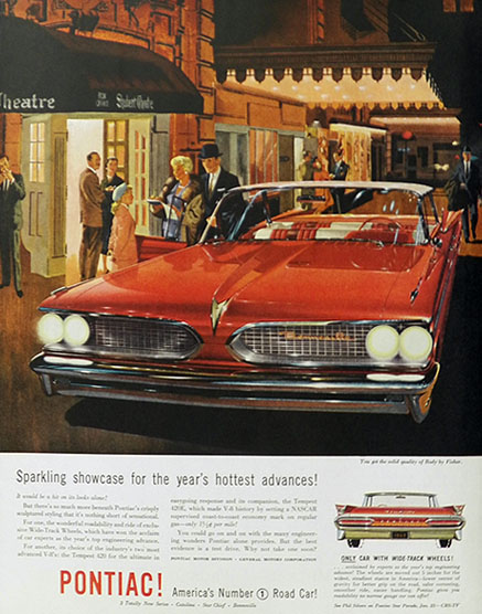 1959 Pontiac Bonneville broşür