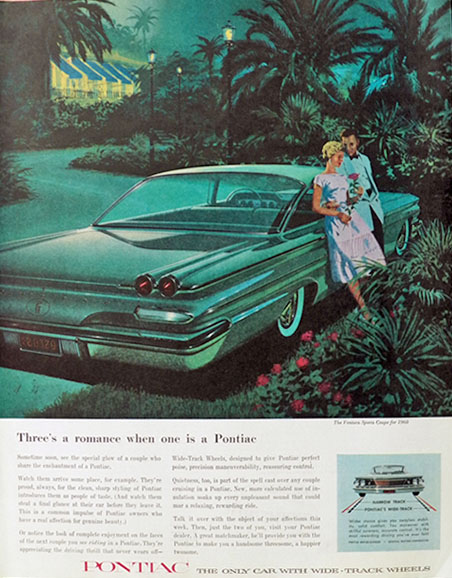 1960 Pontiac Ventura Sports Coupe broşür