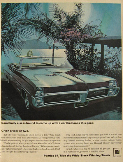 1967 Pontiac Catalina broşürü