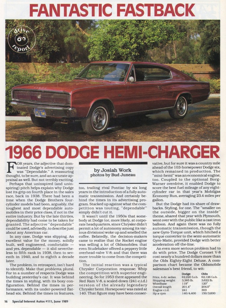 1966 Dodge Charger brosurleri 4