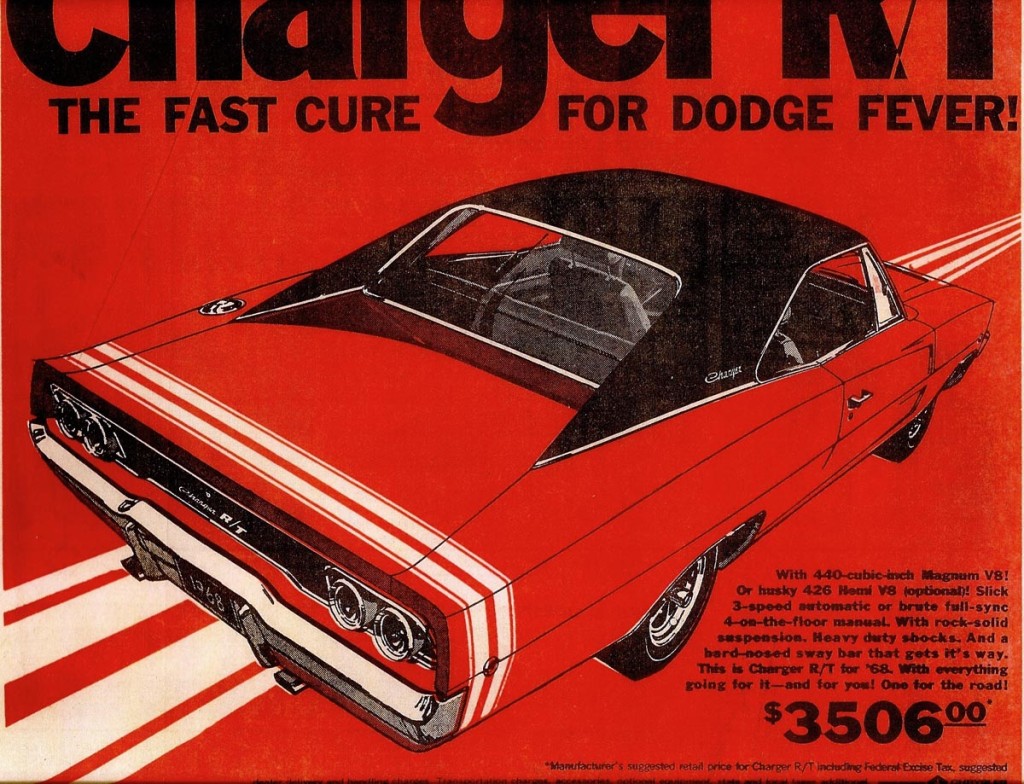1968 Dodge Charger RT brosurleri 4