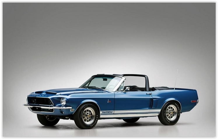 1968 Ford Mustang Shelby GT500 KR Convertible 1