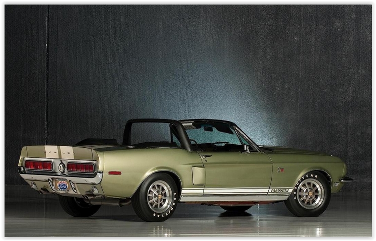 1968 Ford Mustang Shelby GT500 KR Convertible a2