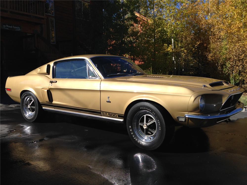 1968 Ford Mustang Shelby GT500 fastback 1