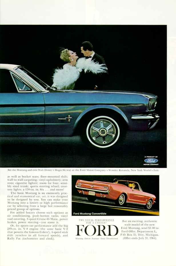 1964 Ford Mustang brosur 3