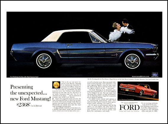 1964 Ford Mustang brosur 5