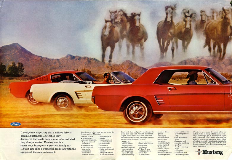 1966 Ford Mustang brosur 2