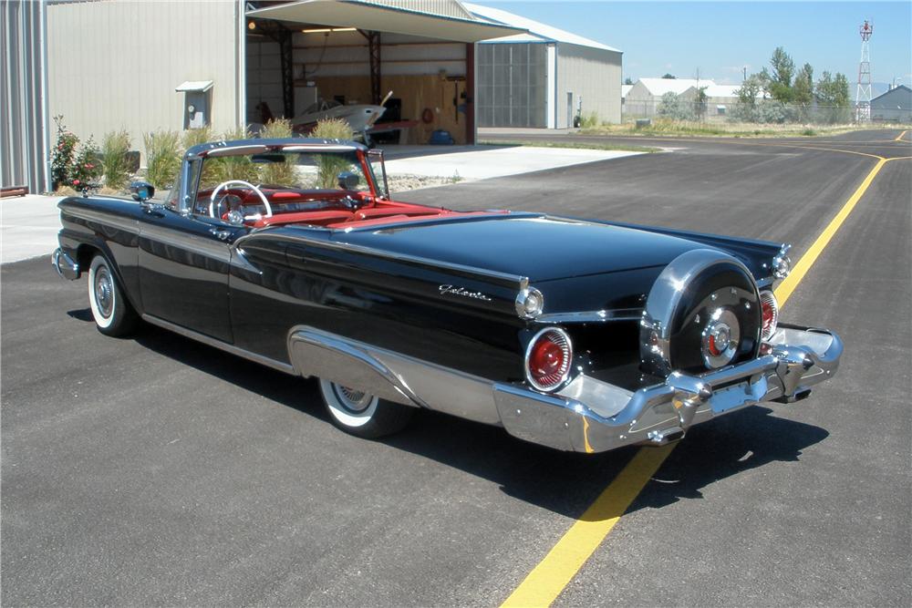 1959 FORD FAIRLANE 500 RETRACTABLE HARDTOP 2