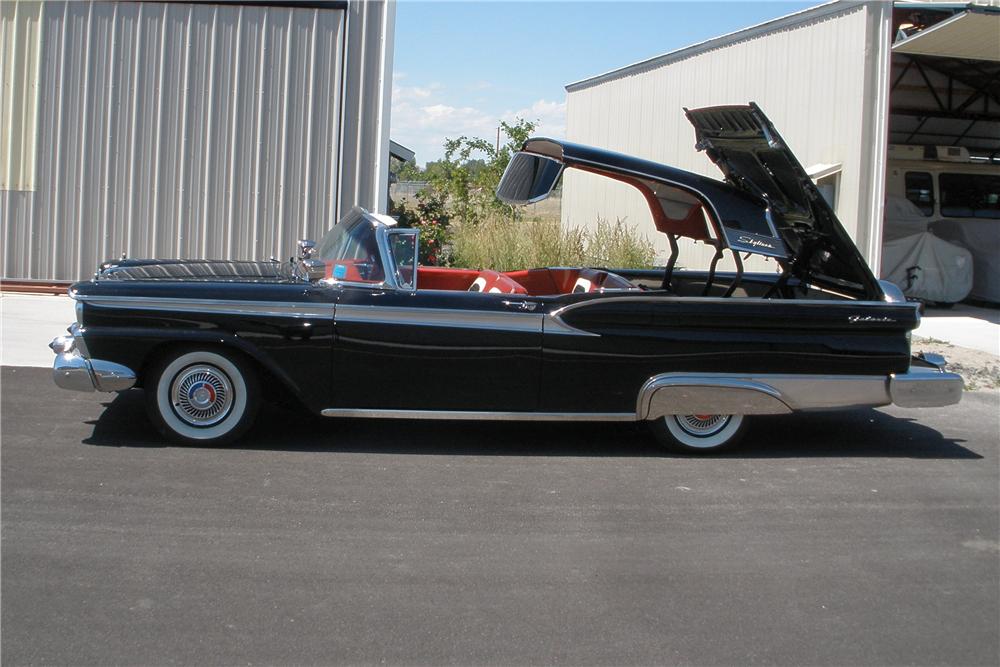 1959 FORD FAIRLANE 500 RETRACTABLE HARDTOP 4