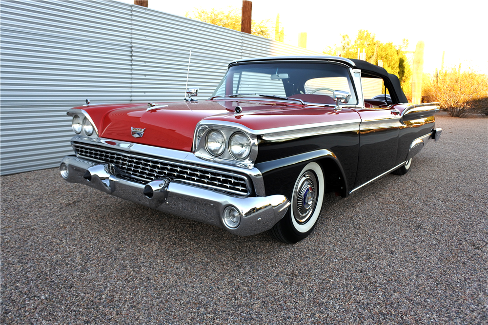 1959 FORD GALAXIE SUNLINER CONVERTIBLE 1